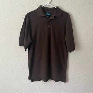 Tri-Mountain Brown Polo shirt Men’s Size S